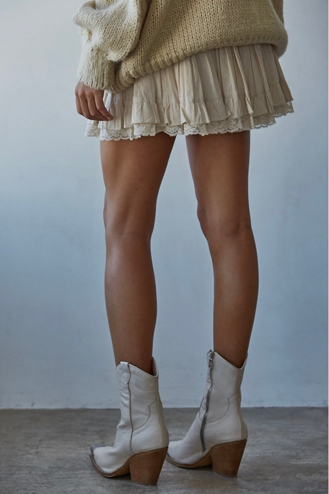 Sinclair Tiered Mini Skirt