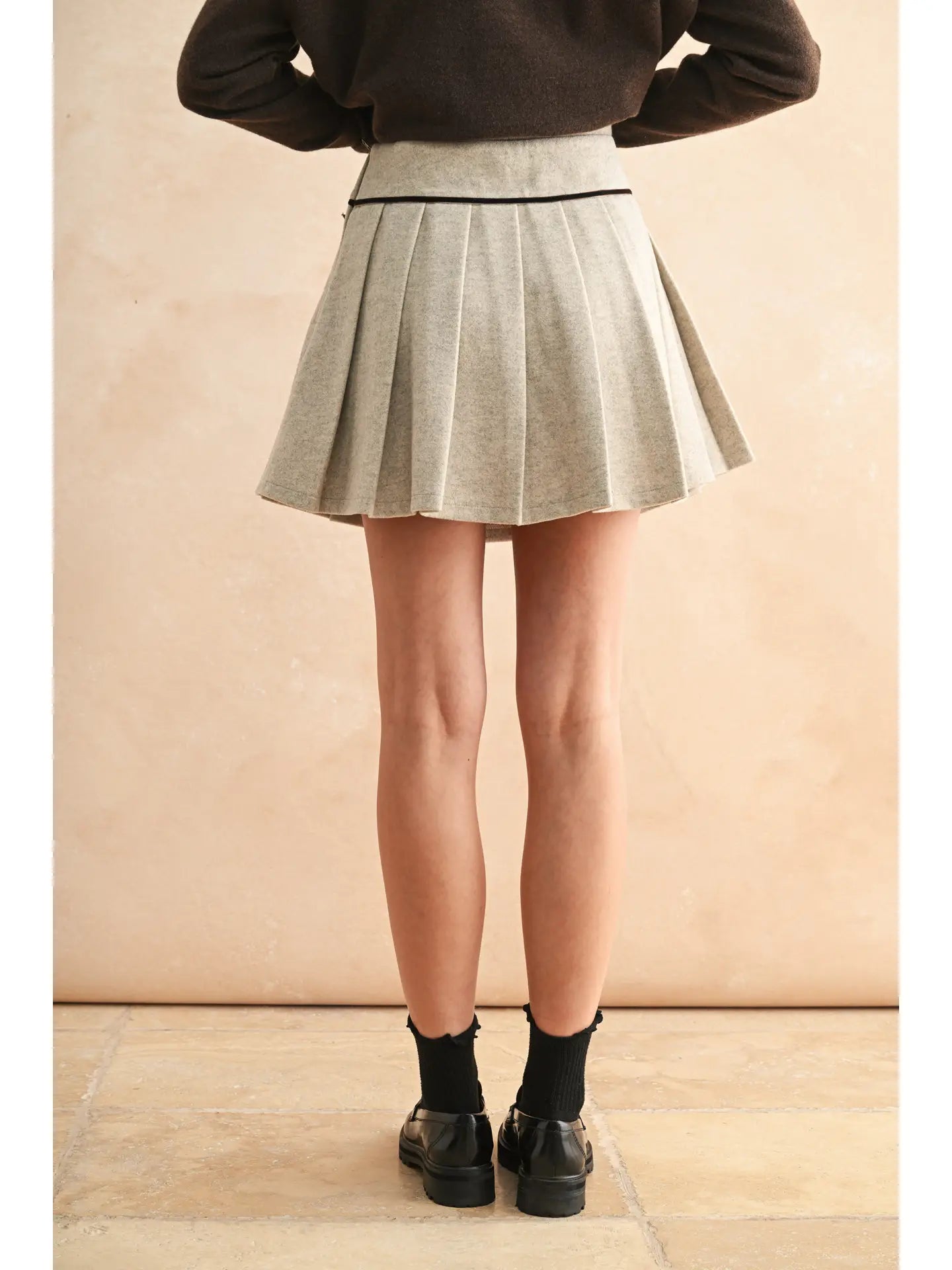 Coquette Pleats Mini Skirt