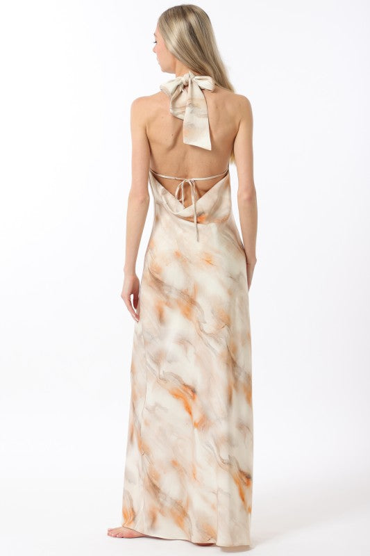 Apricot Maxi Dress