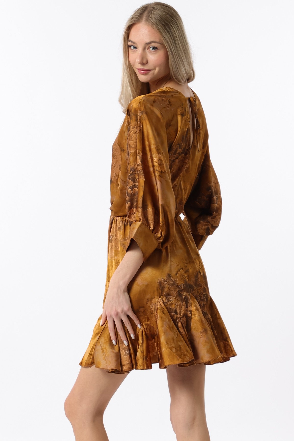 Golden Hour Mini Dress