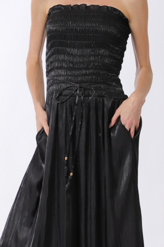 The Willow Tube Belted Jumpsuit