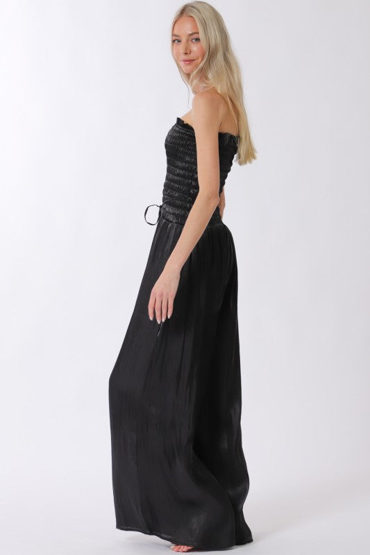 The Willow Tube Belted Jumpsuit