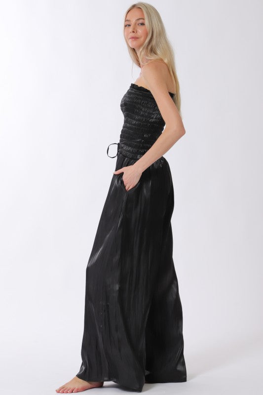 The Willow Tube Belted Jumpsuit