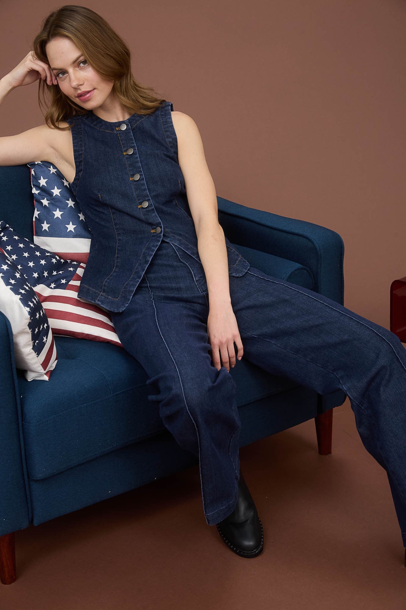 Studio 70’s Wide Leg Jeans