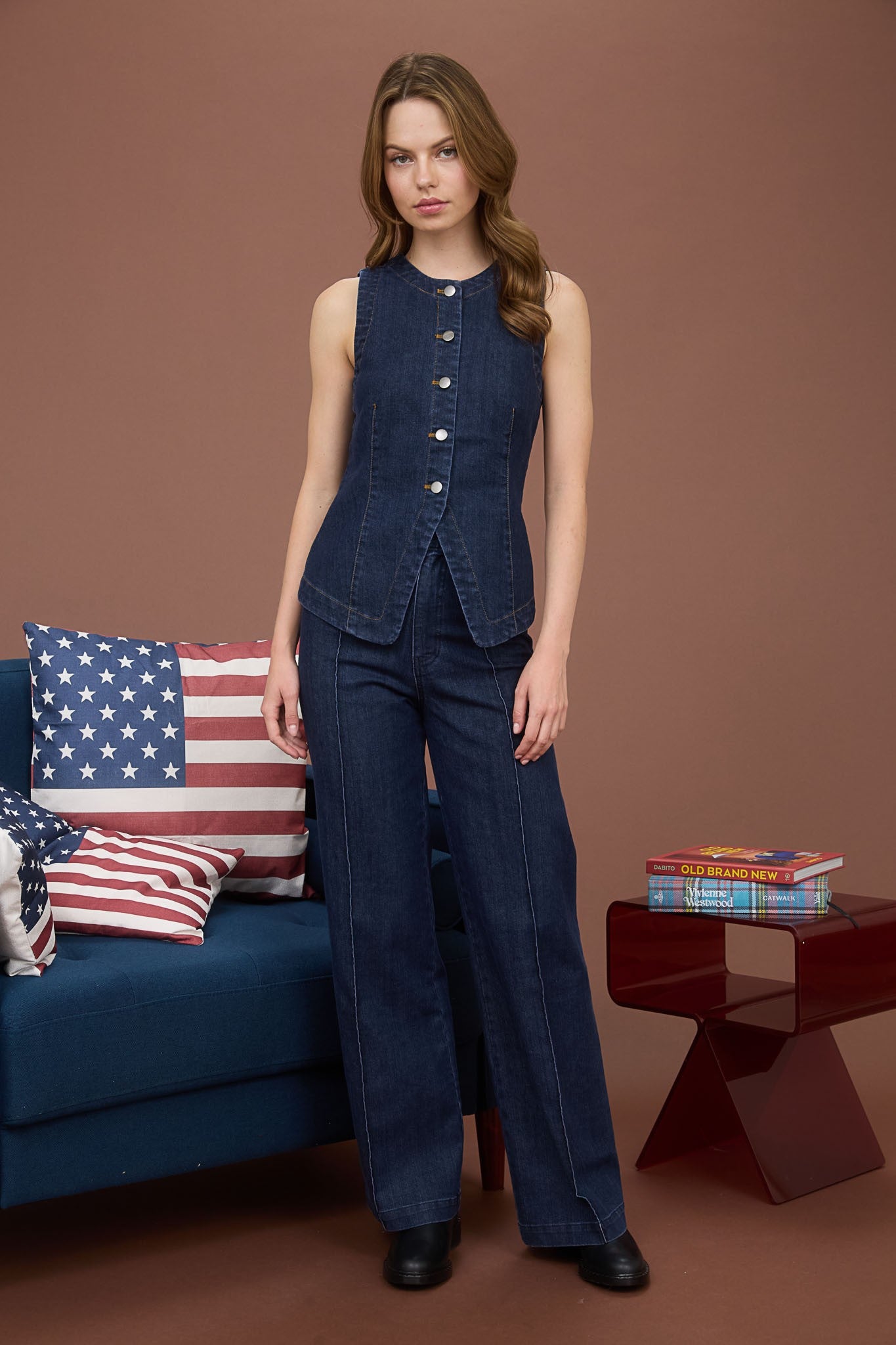 Studio 70’s Wide Leg Jeans