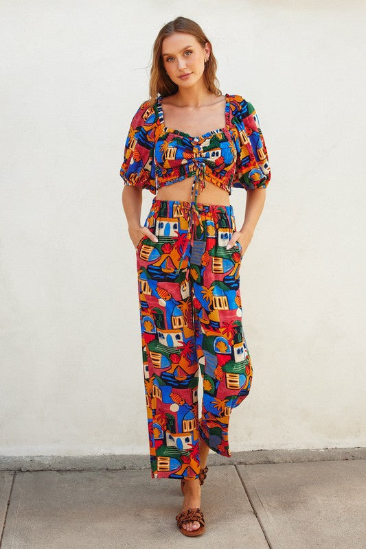 Santorini Straight Leg Pants
