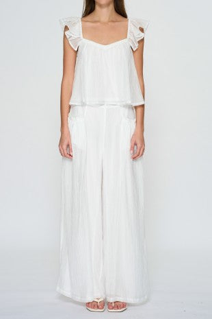Flowy Wide Leg Bubble Pants