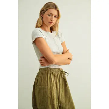 Go Getter Ribbed Top
