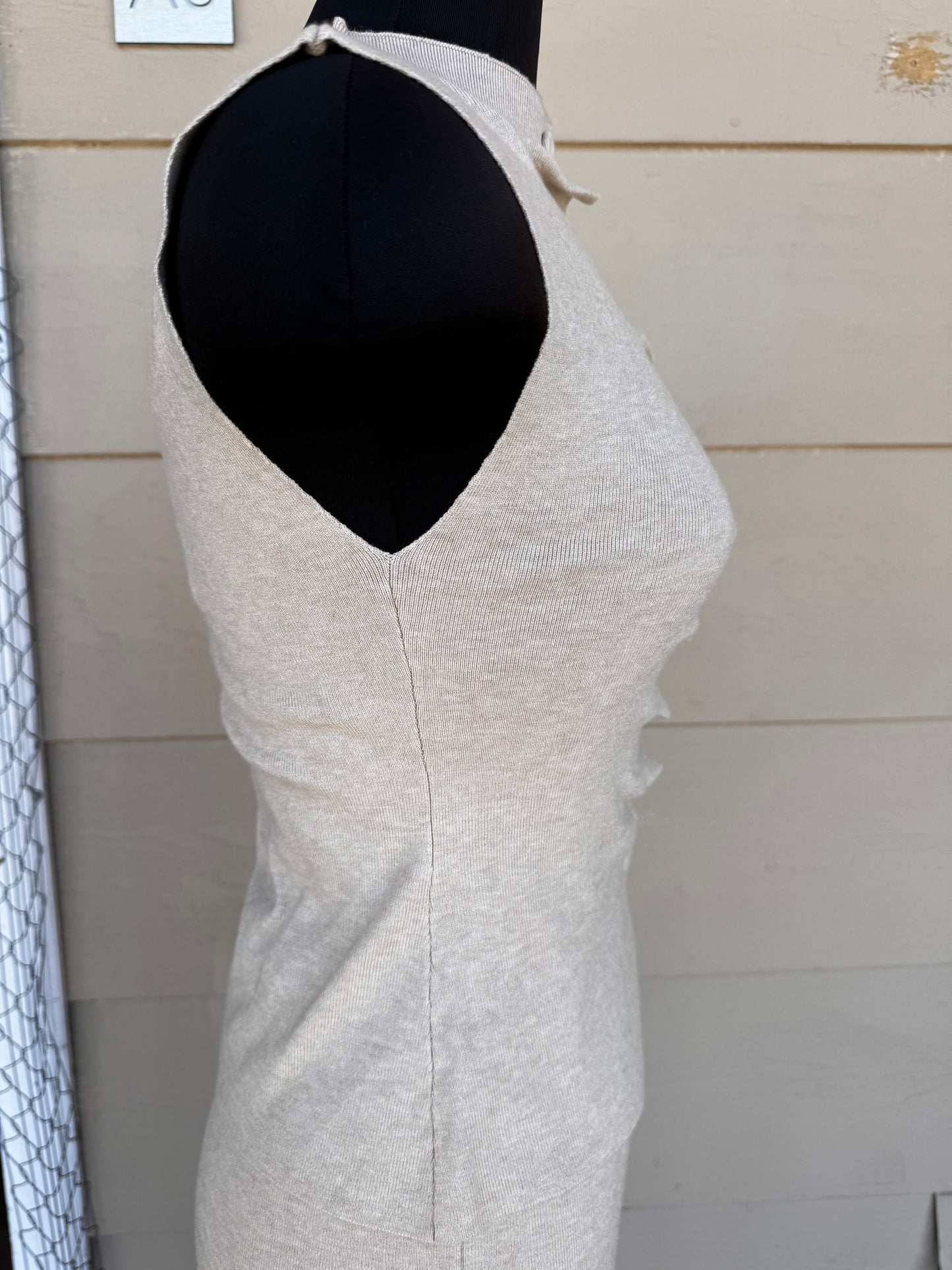 Button Bloom Sweater Top