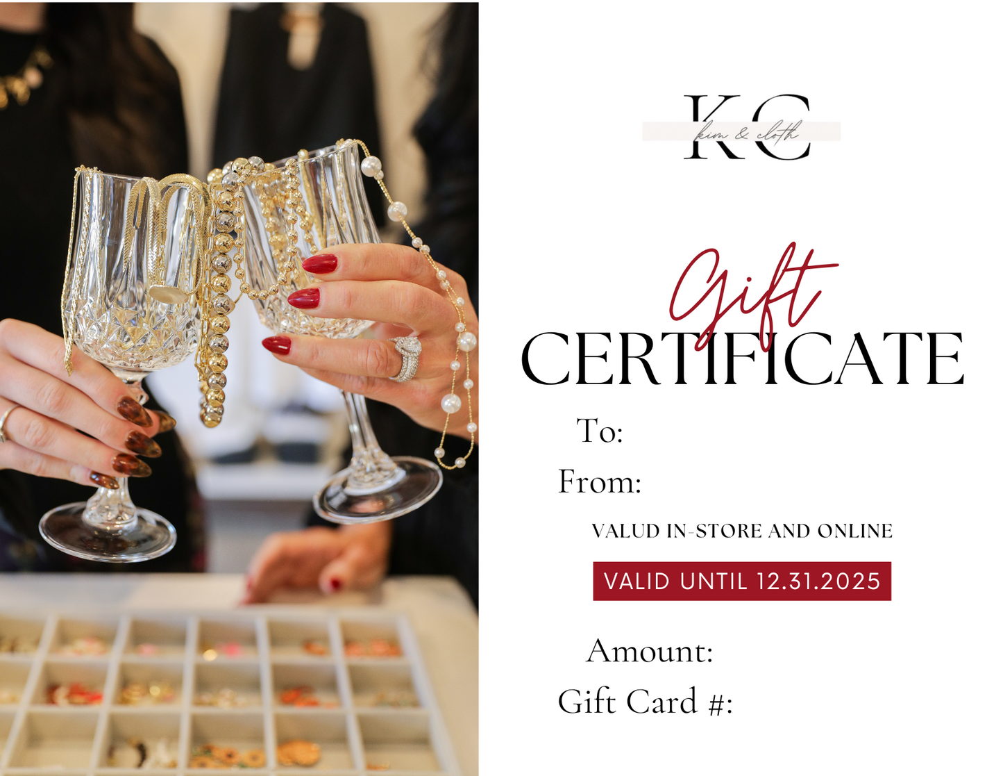 Kim & Cloth Gift Card