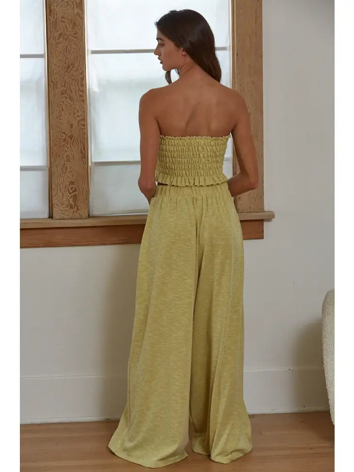 Lime Drop 2-Piece Pant Set