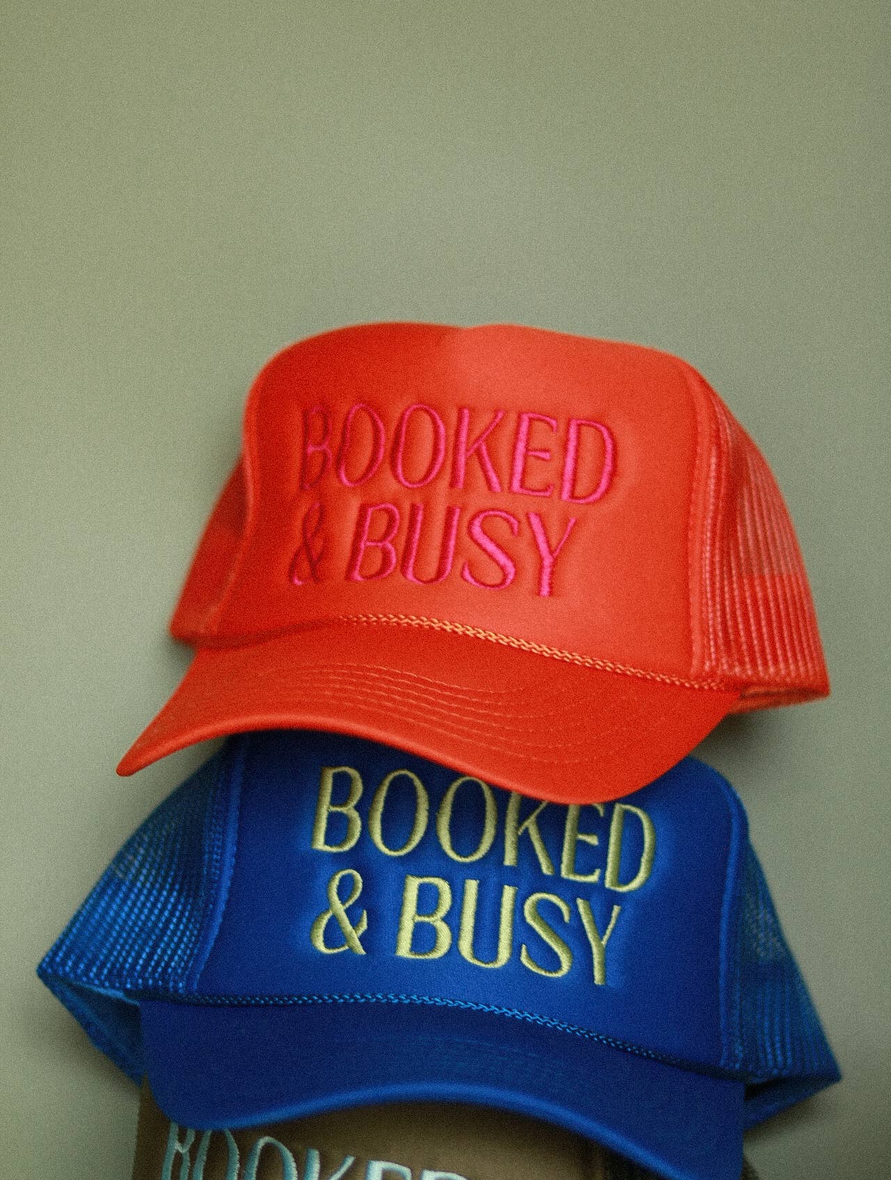 BOOKED & BUSY spring hat