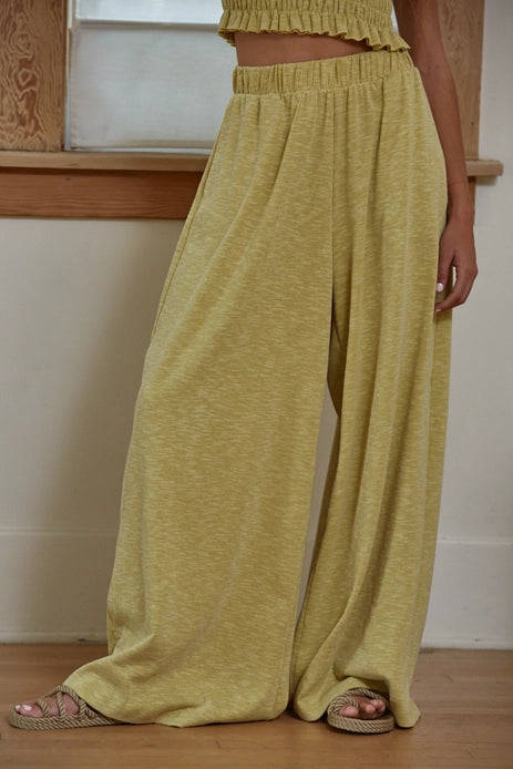 Lime Drop 2-Piece Pant Set