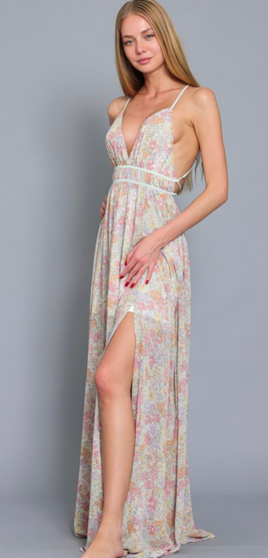 Flower Power Maxi Dress