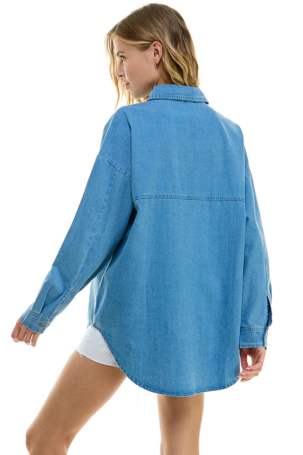 Rosalia Denim Shacket