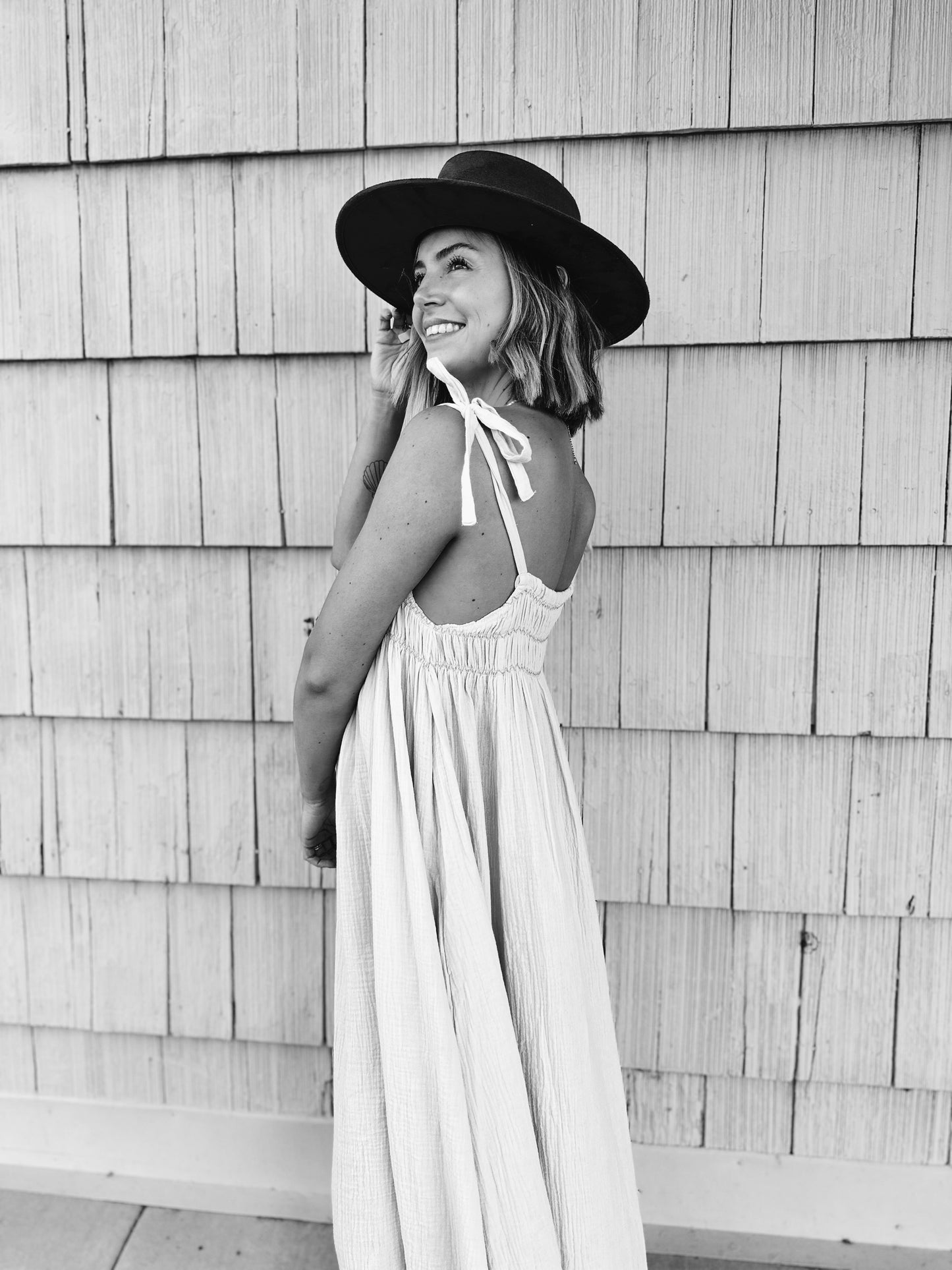SAMARA MAXI WOVEN DRESS