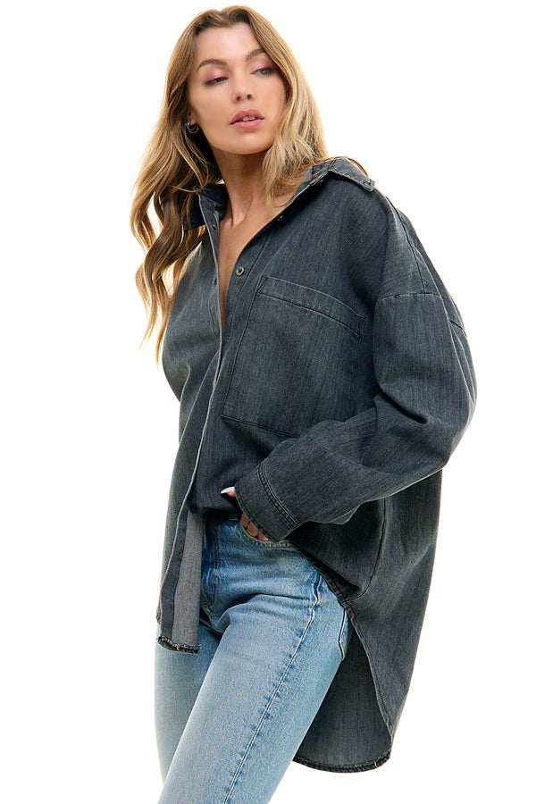 Rosalia Denim Shacket