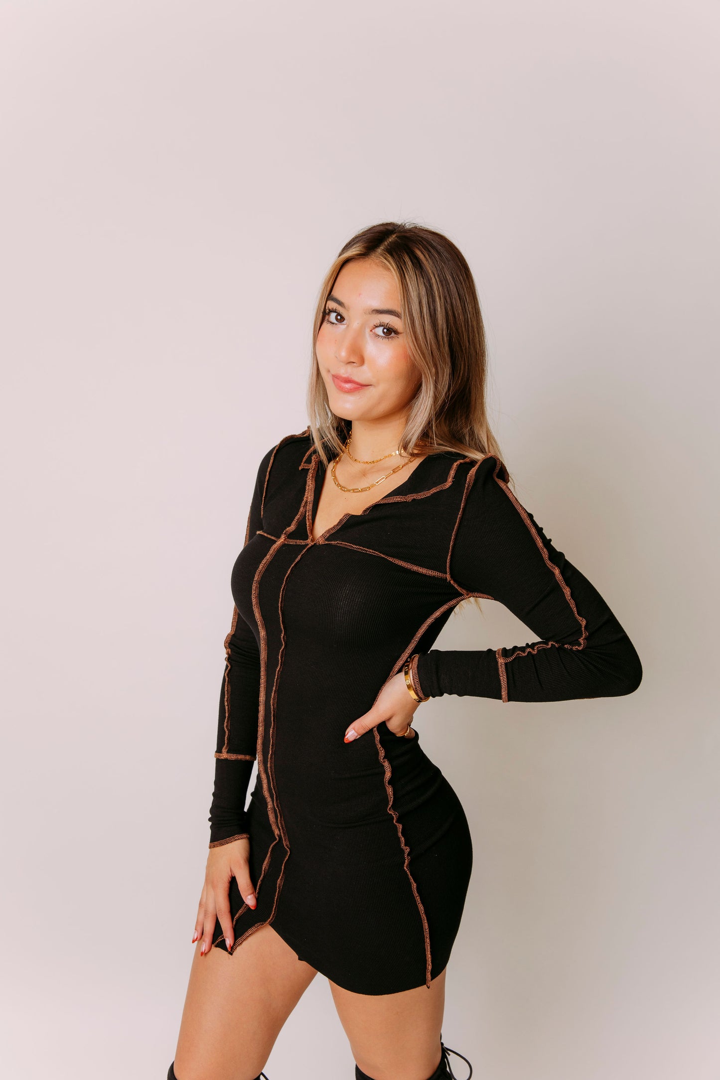 IN MY ELEMENT KNIT DRESS