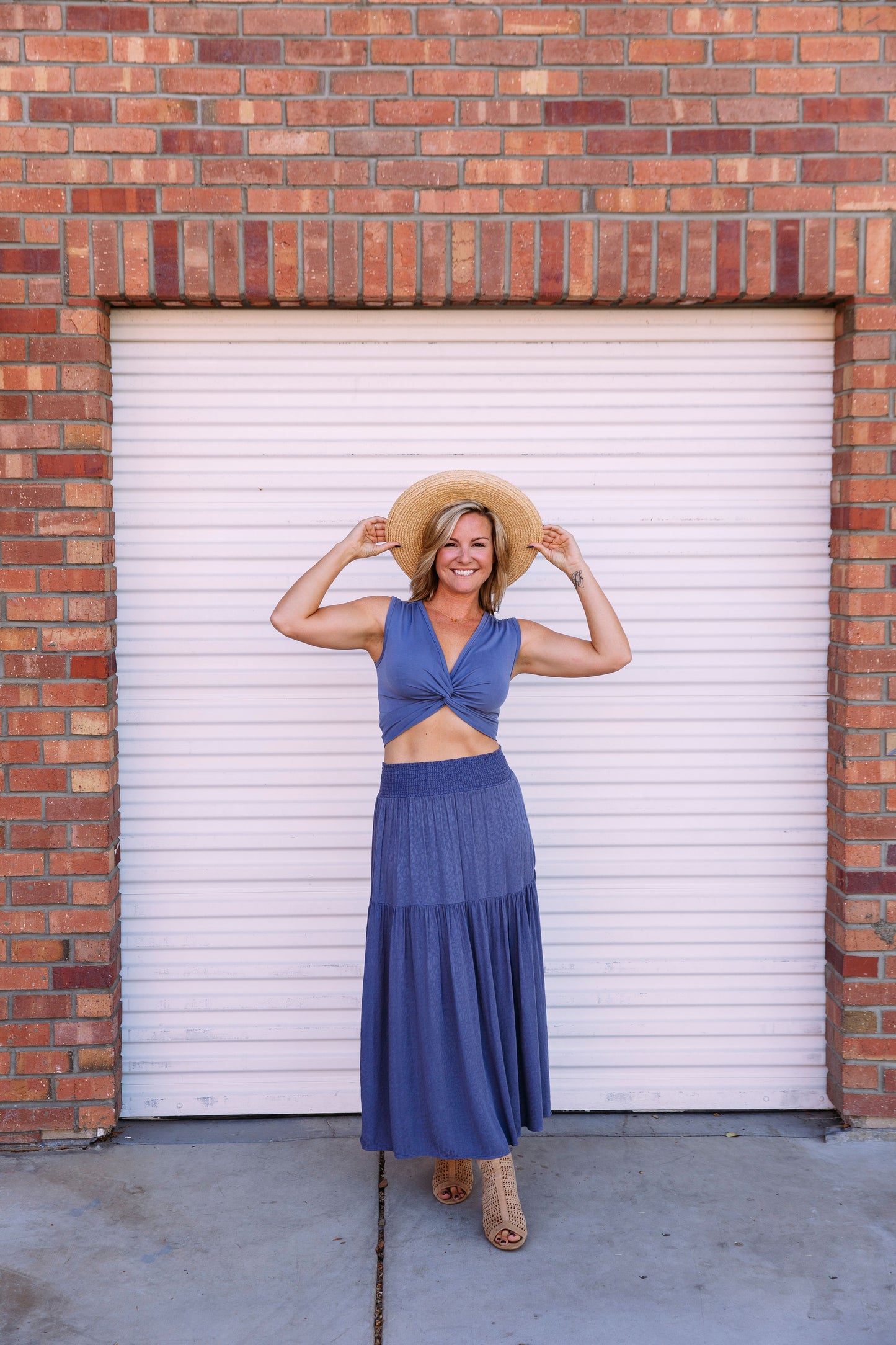 CAN'T BE TAMED JACQUARD MAXI SKIRT
