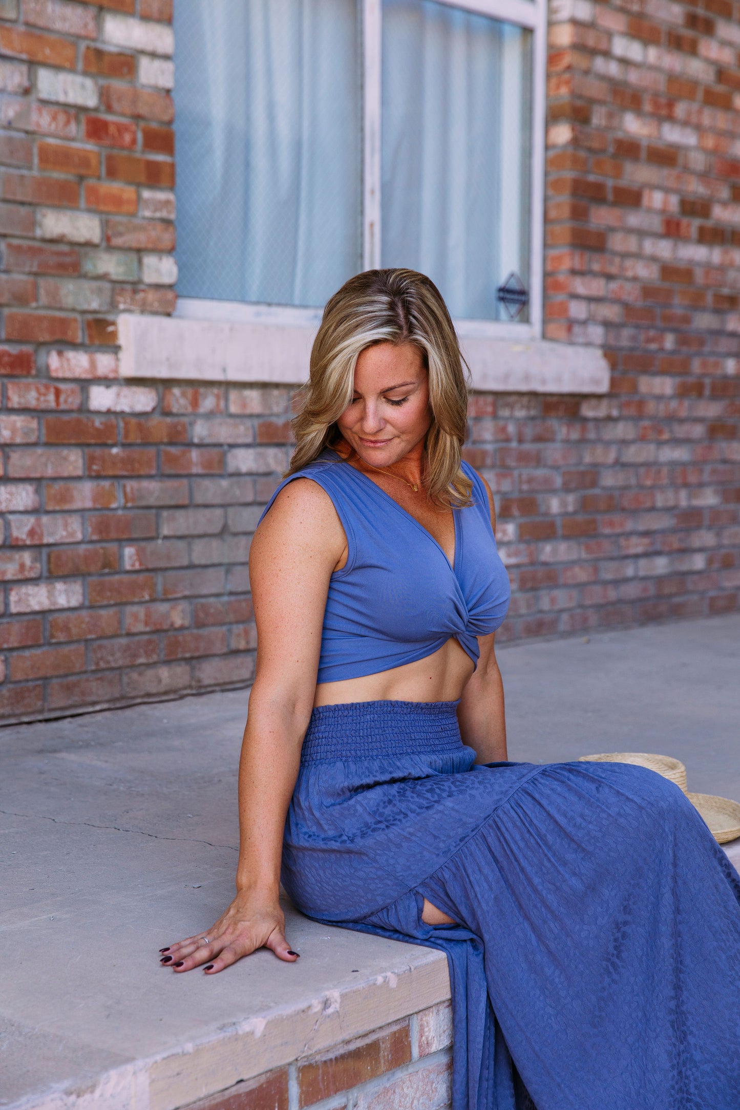 CAN'T BE TAMED JACQUARD MAXI SKIRT