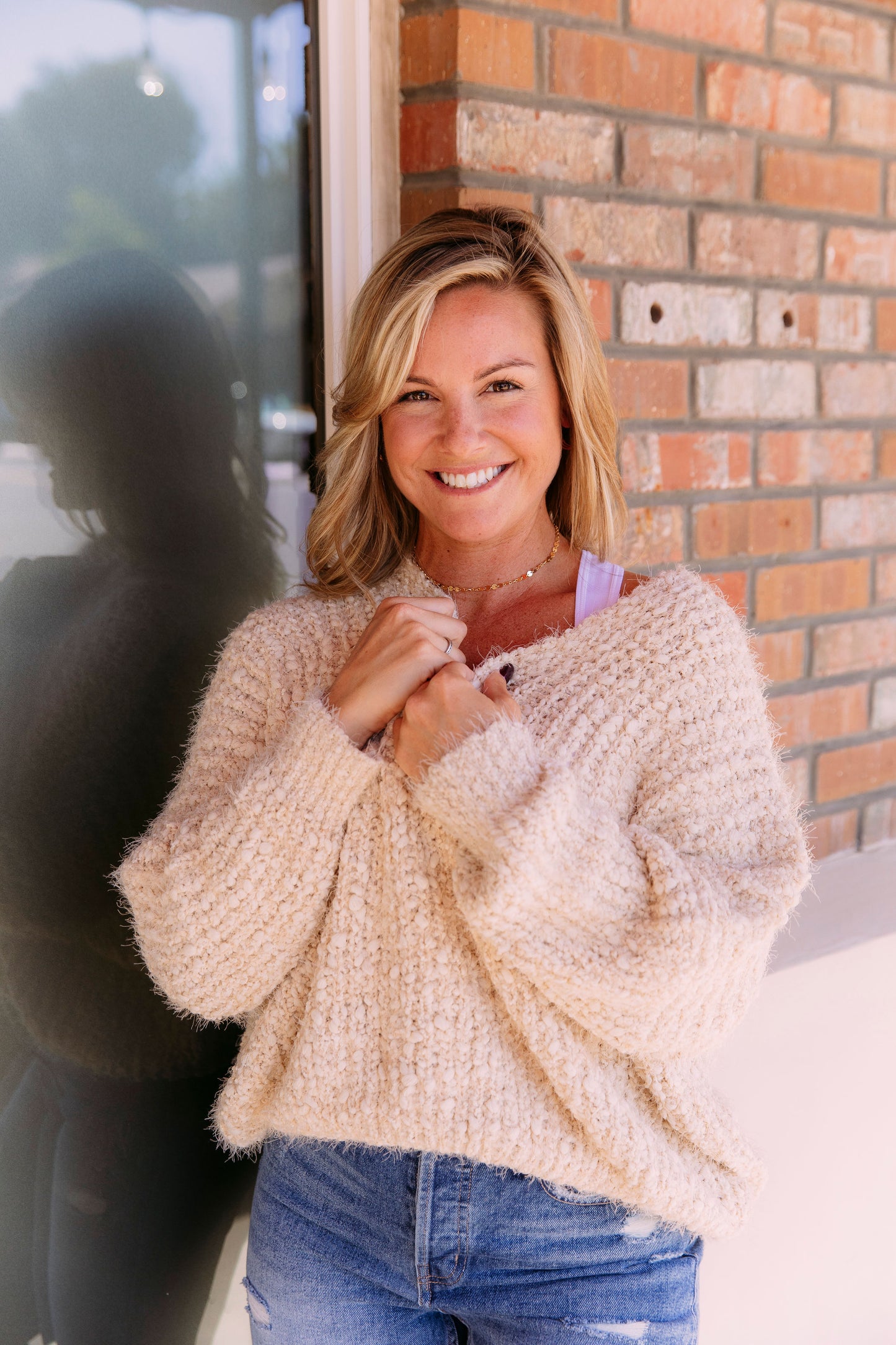 LATTE LOVE OVERSIZED SWEATER