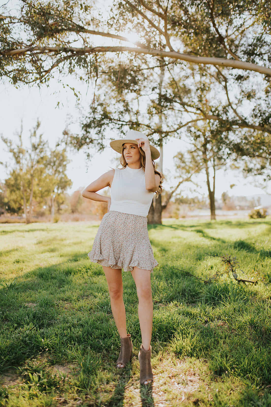 The Wildflower Mini Skirt