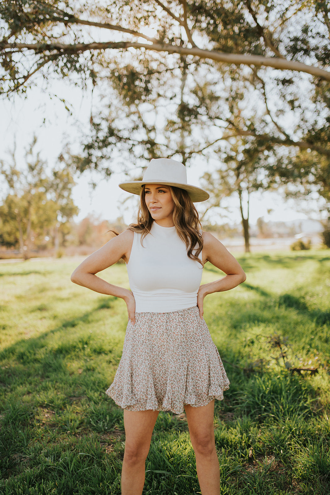 The Wildflower Mini Skirt