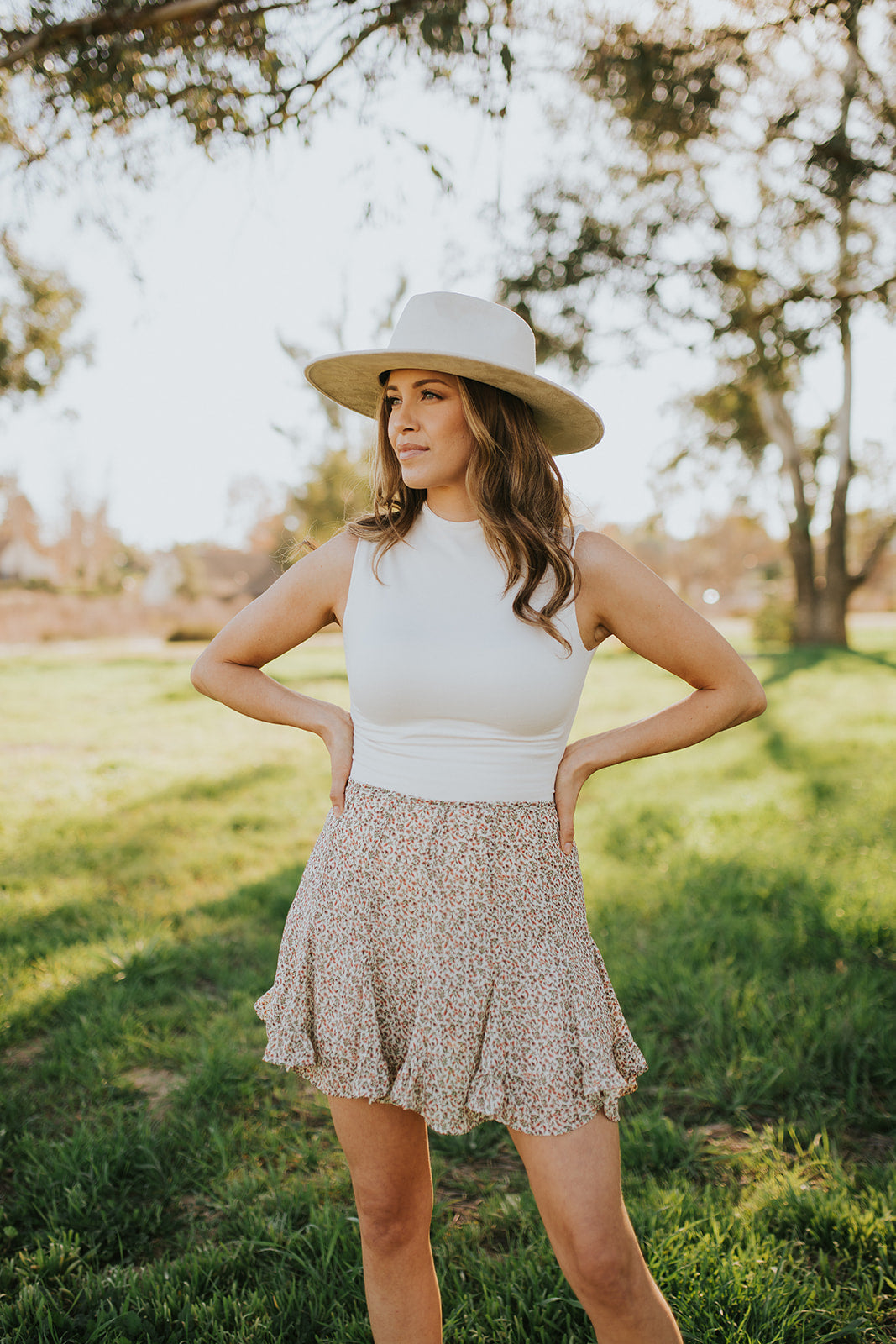The Wildflower Mini Skirt