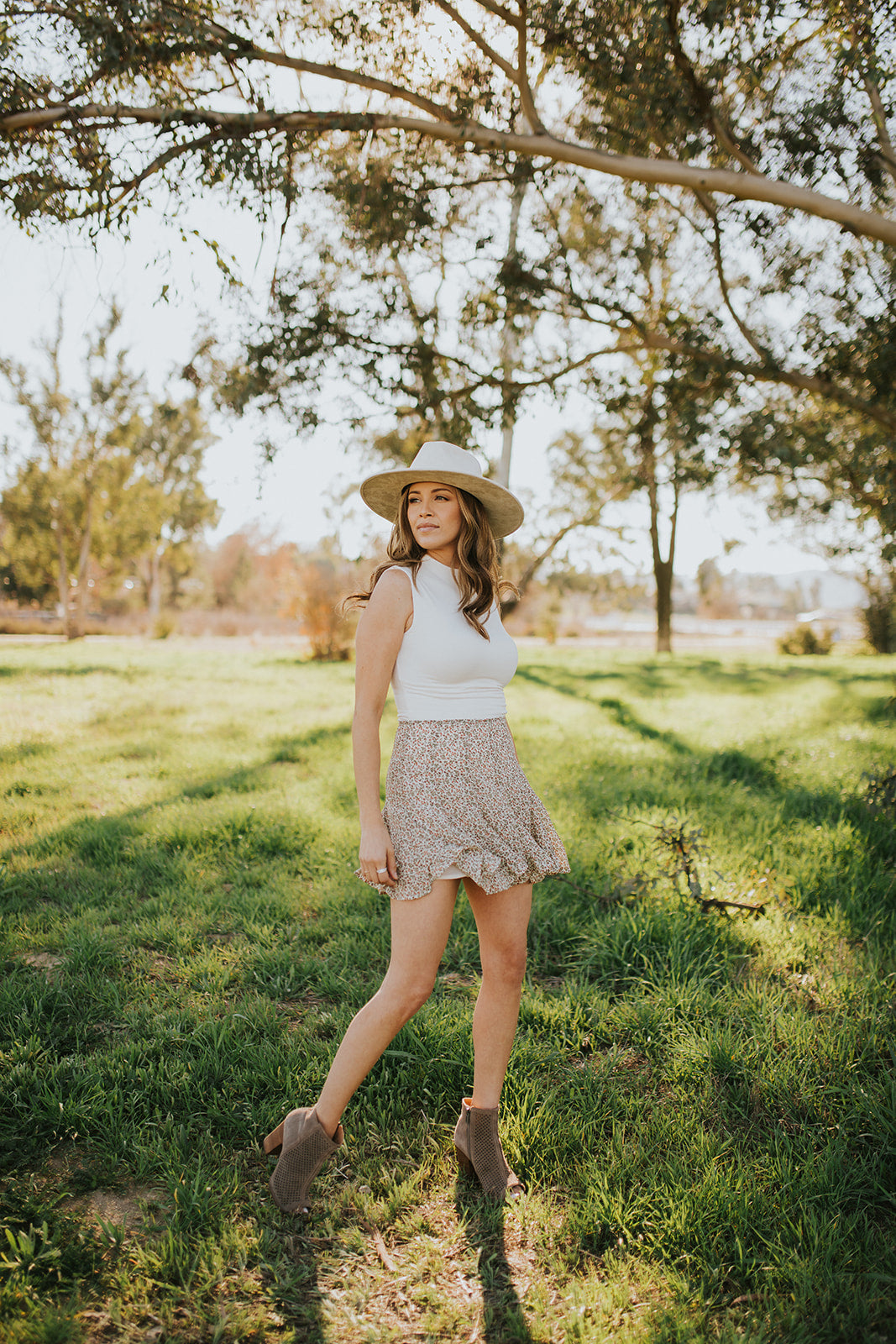 The Wildflower Mini Skirt
