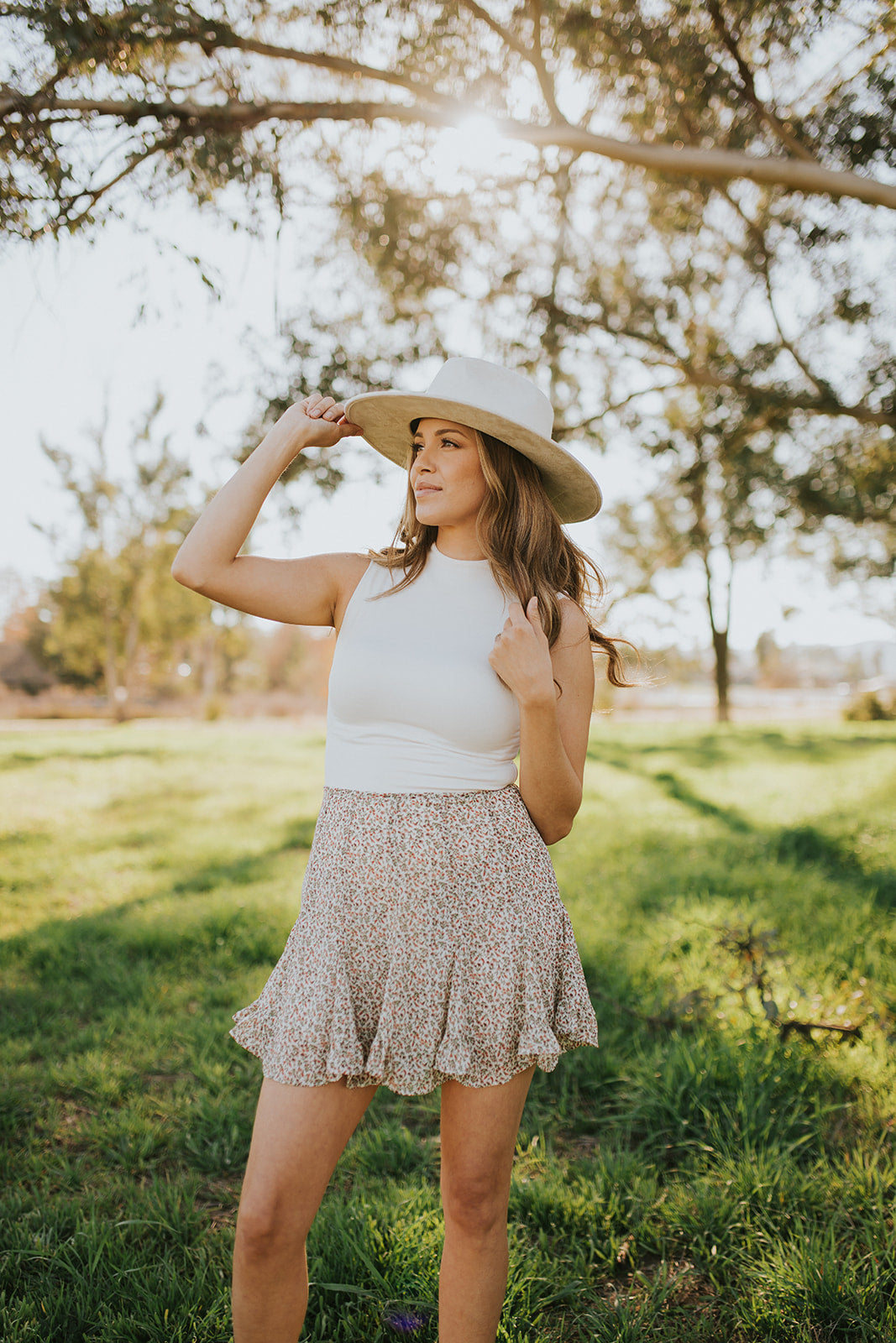 The Wildflower Mini Skirt