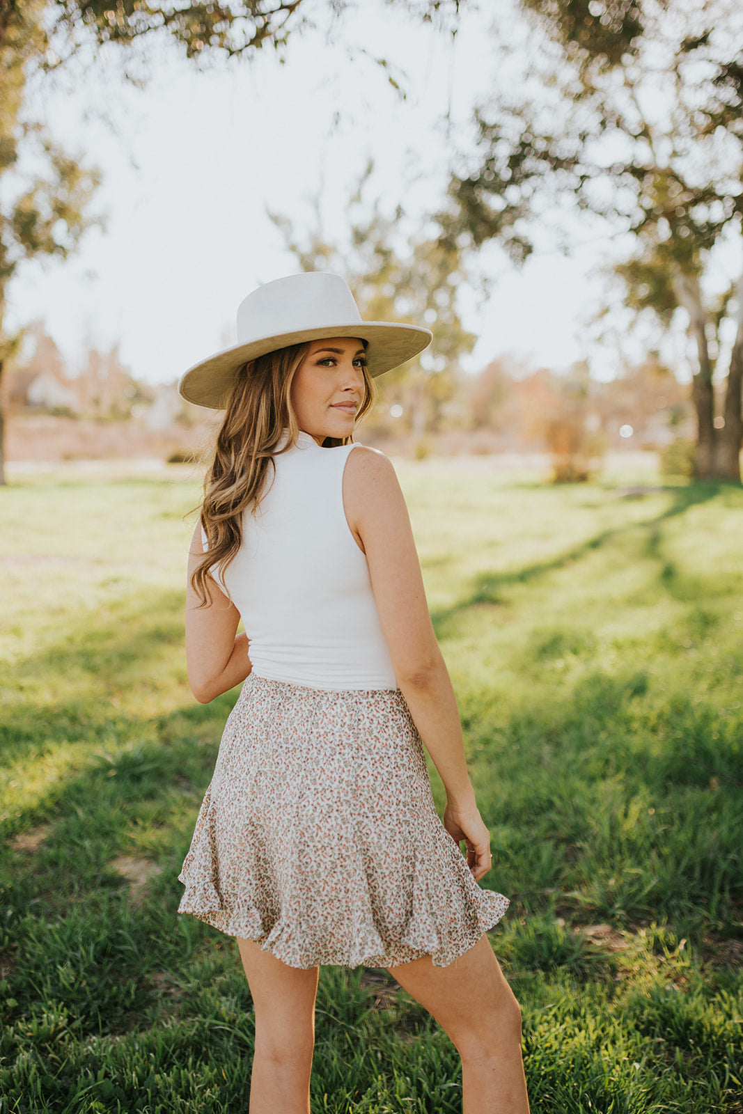 The Wildflower Mini Skirt