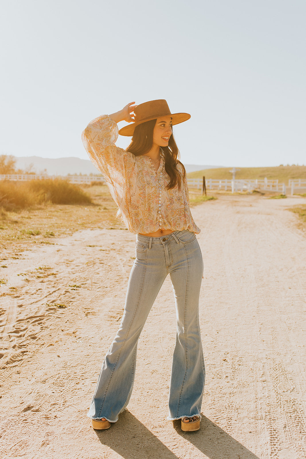 The Paisley Garden Blouse