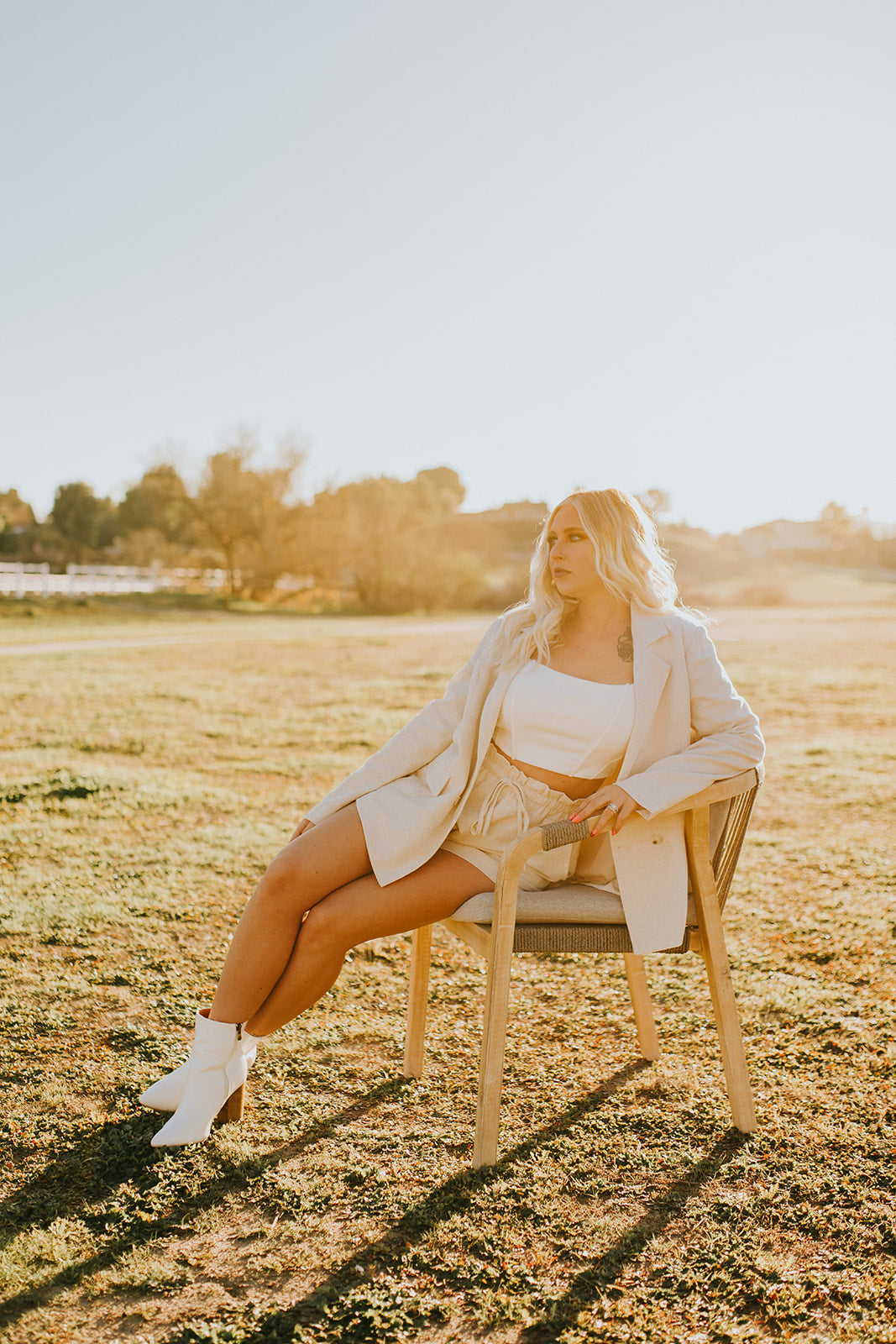 The Au Naturale Linen Blazer