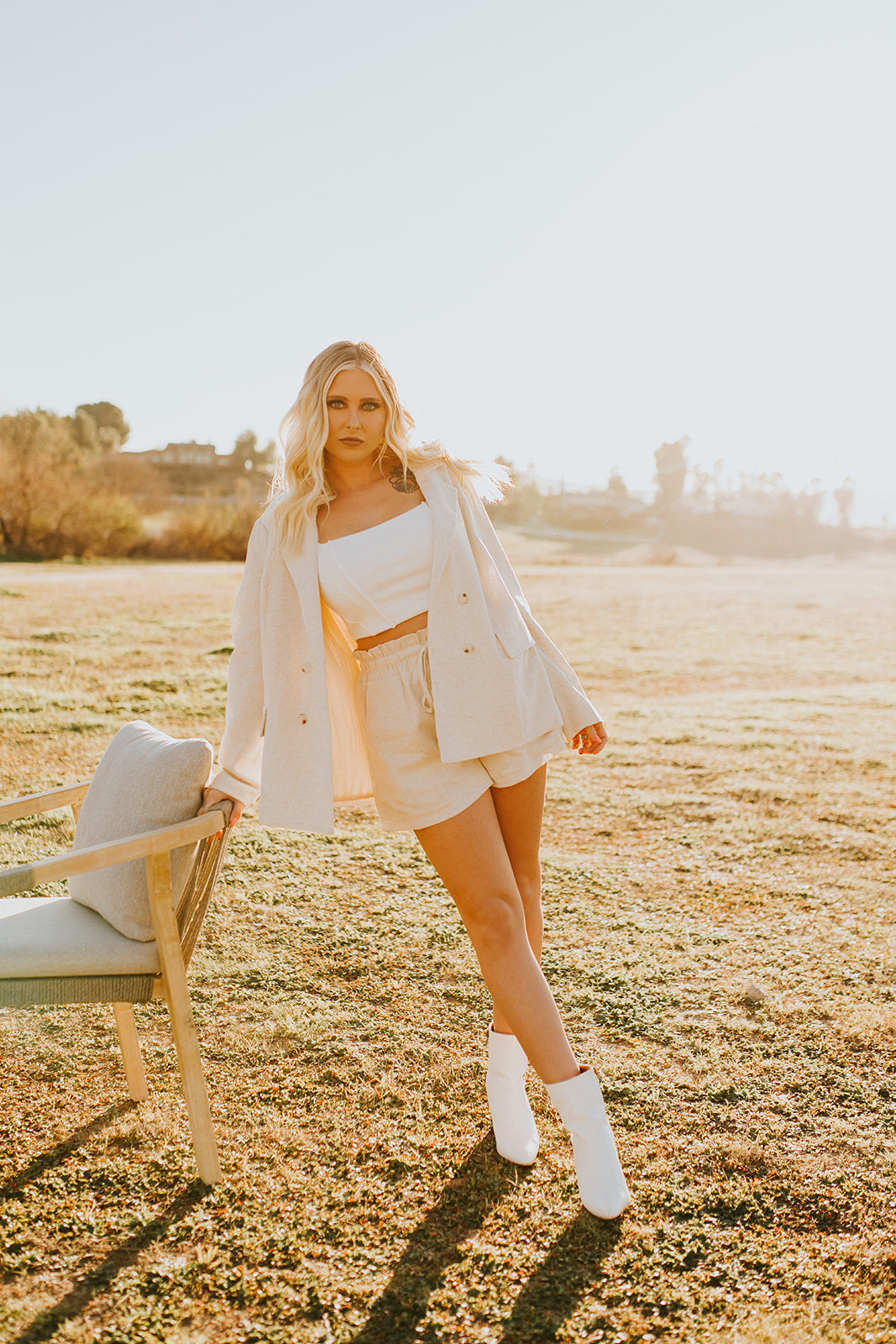 The Au Naturale Linen Blazer