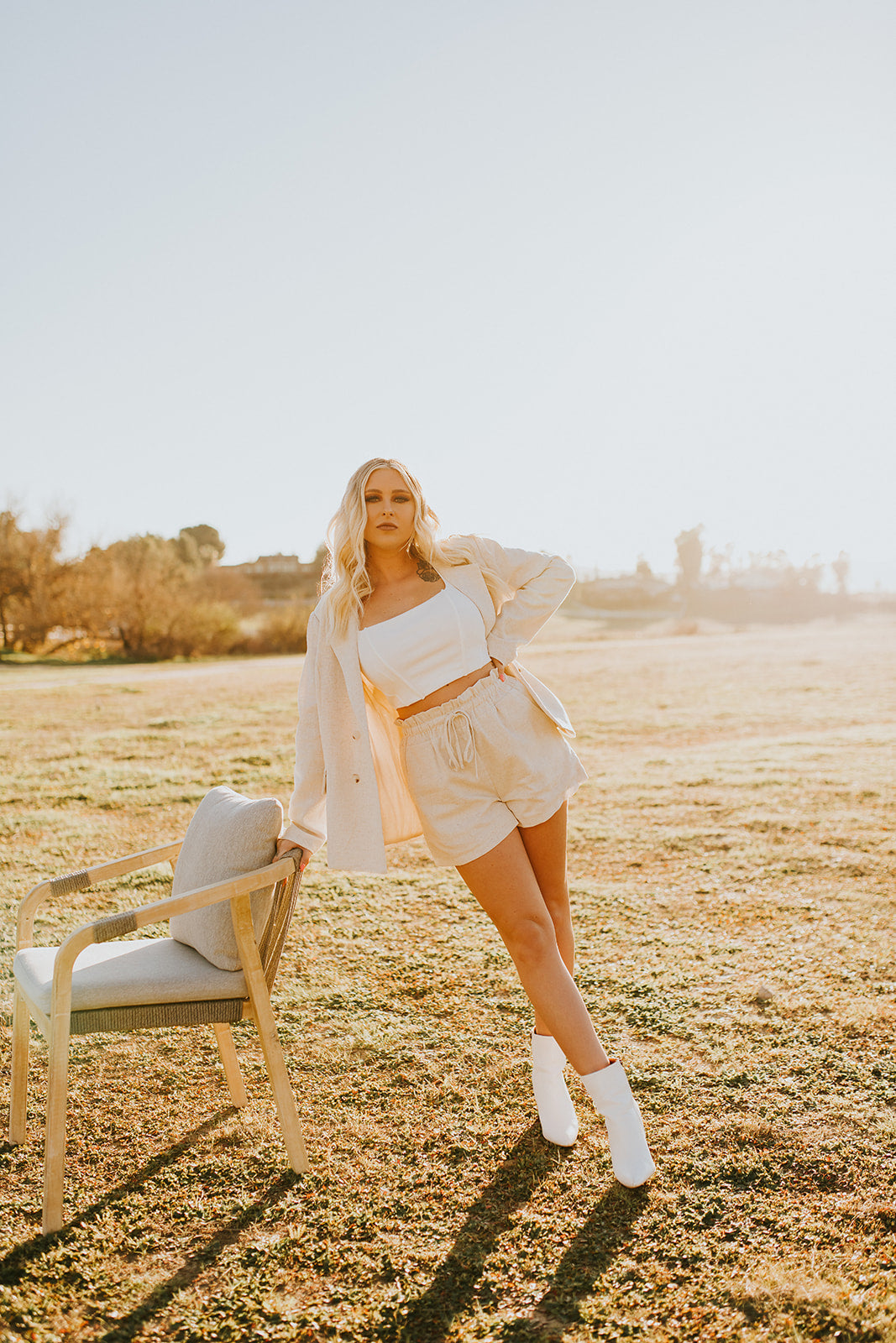 The Au Naturale Linen Shorts