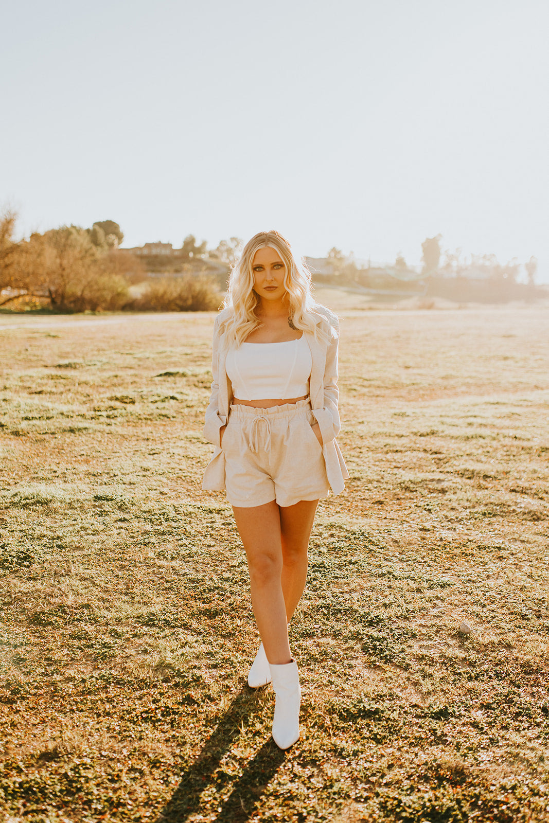 The Au Naturale Linen Shorts