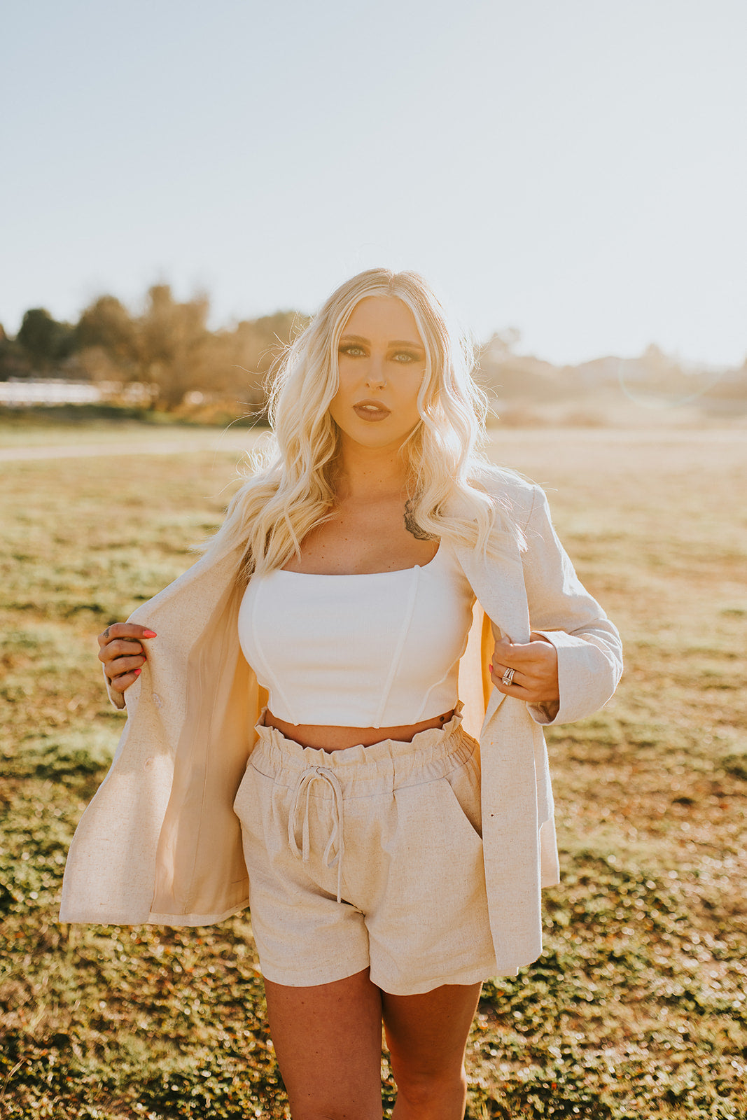 The Au Naturale Linen Blazer