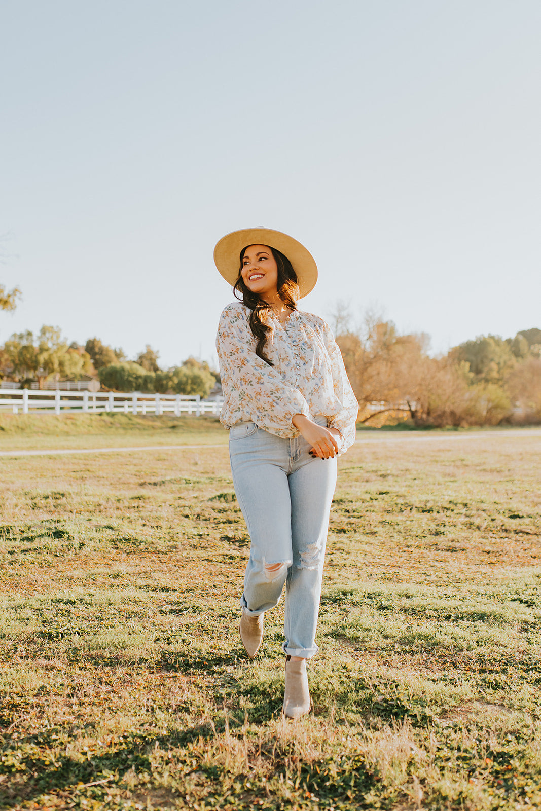 The Blue Ivy Blouse