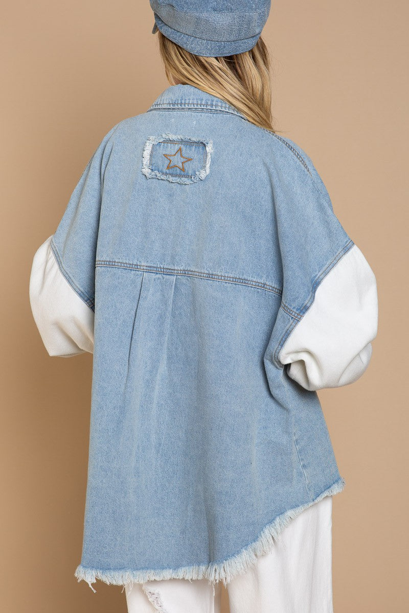 Denim on My Mind Shacket