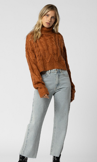 PUMPKIN PATCHIN' TURTLENECK