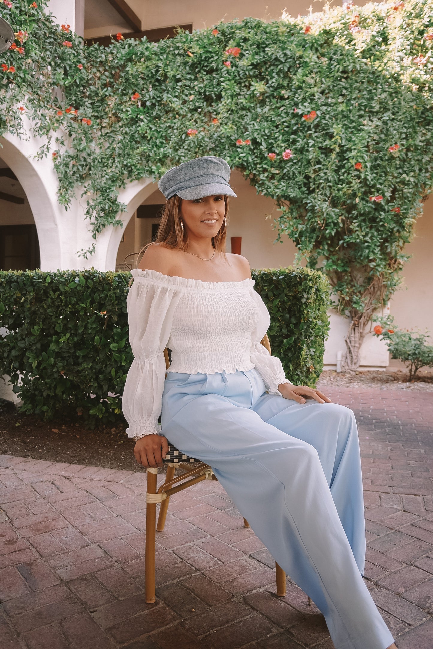 Clear Skies Wide Leg Trousers