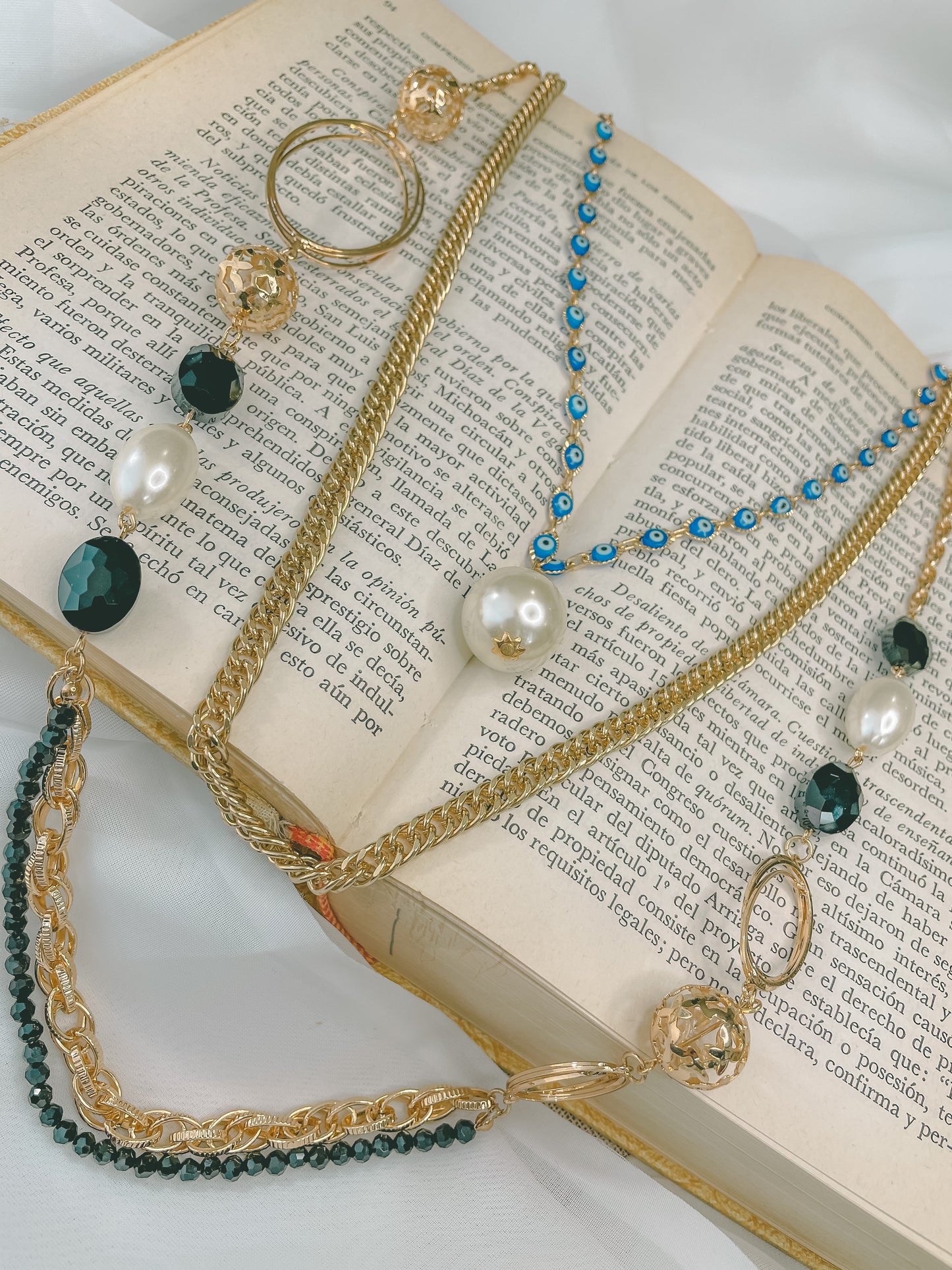 Evil Eye Gold-Plated Necklace