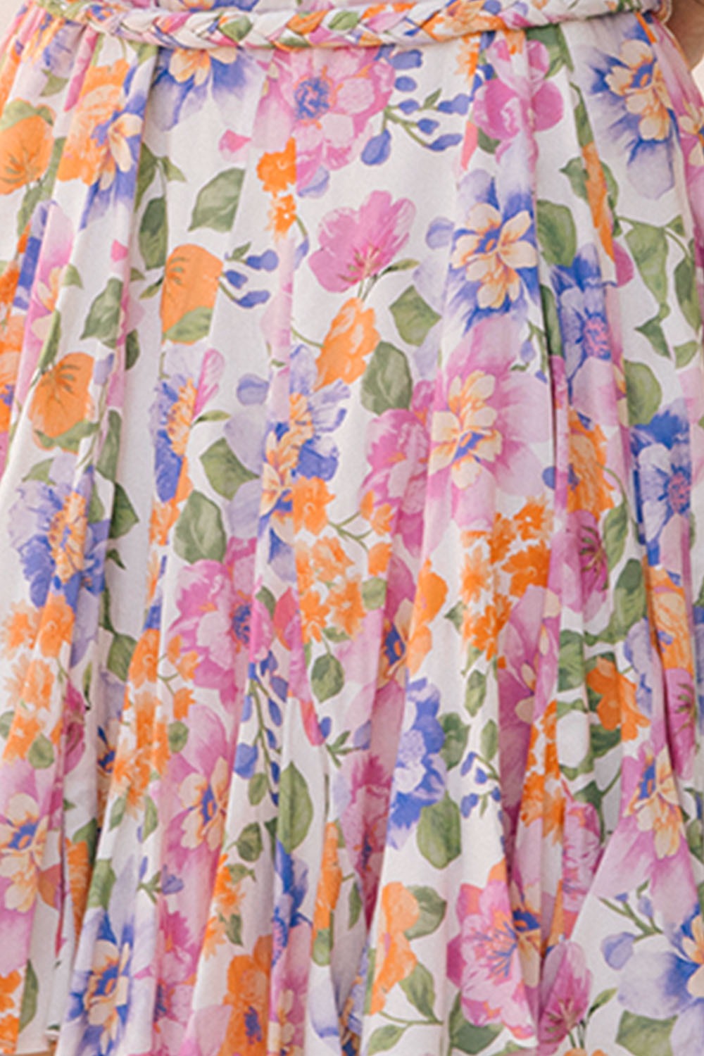 Lavender Lemonade Floral Dress