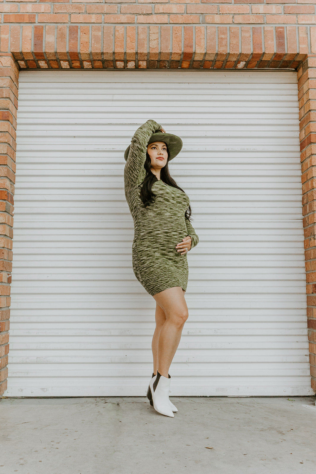 EMILY KNIT LONG SLEEVE DRESS