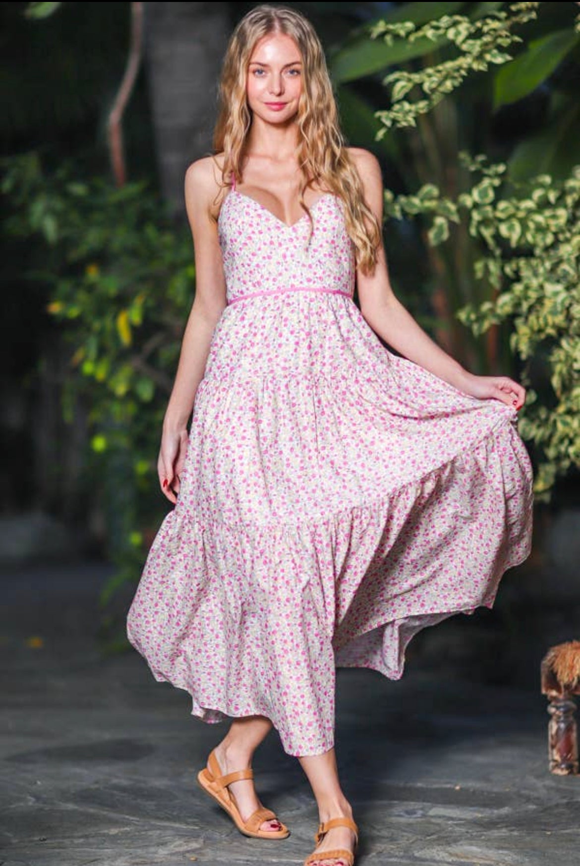 Sweet as Candy Midi Dress