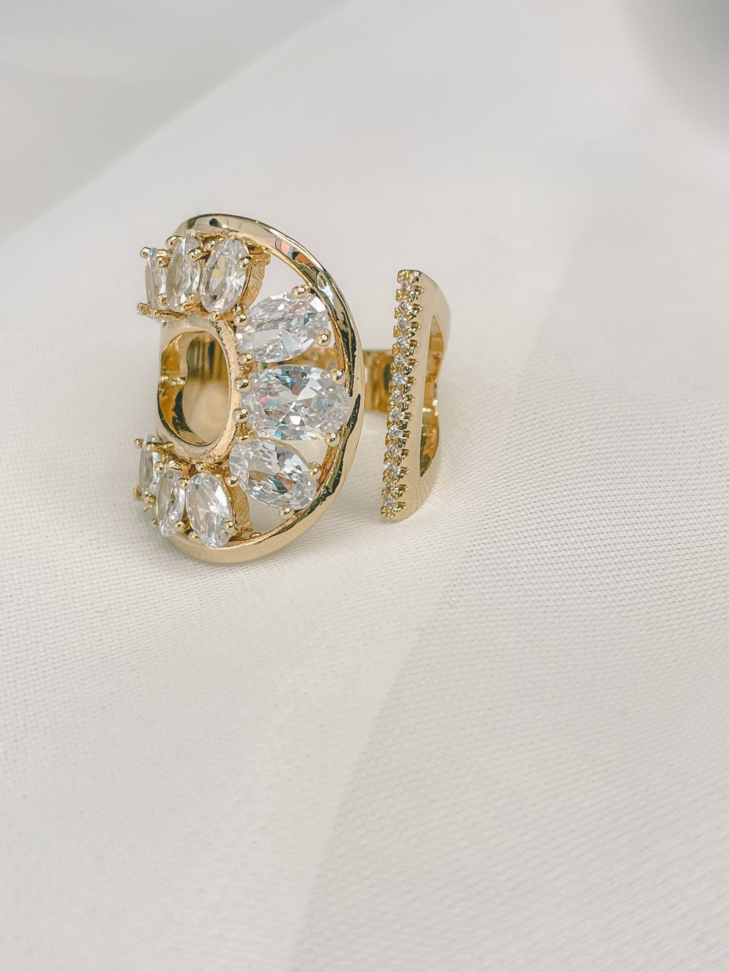 Diamonds on My Mane Gold-Plated Ring