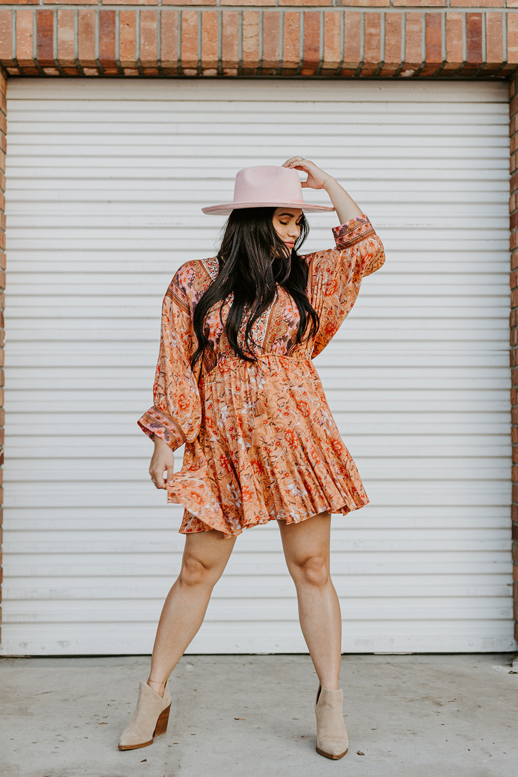 Otoño Dolman Sleeve Dress