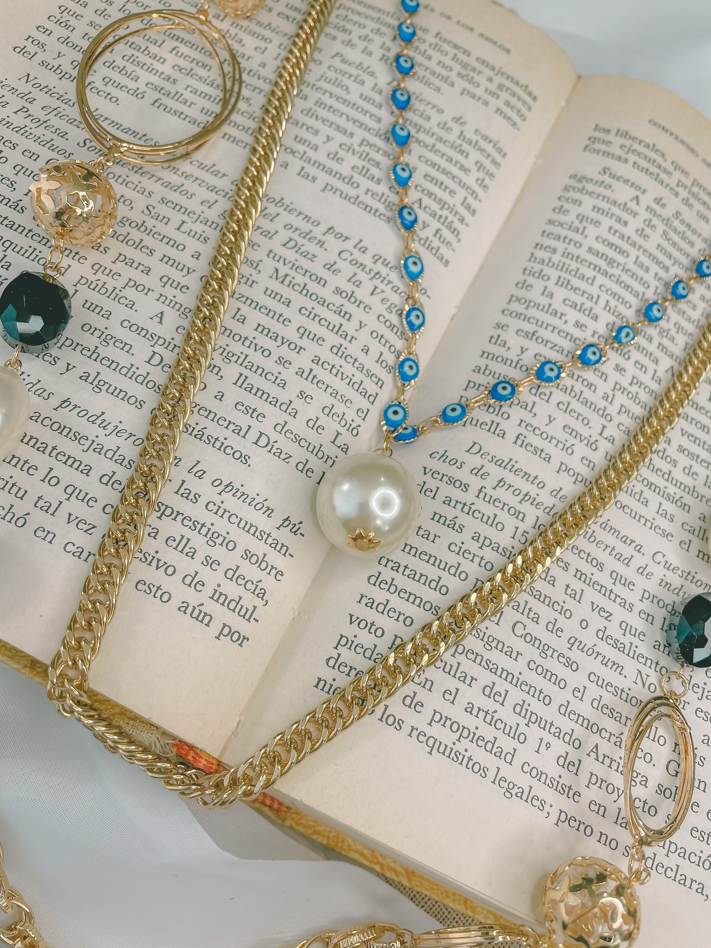 Evil Eye Gold-Plated Necklace