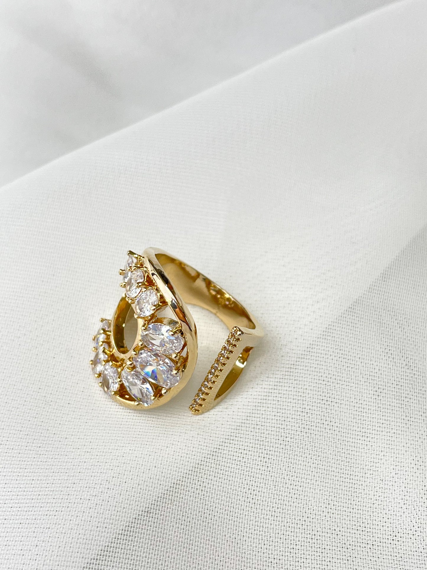 Diamonds on My Mane Gold-Plated Ring