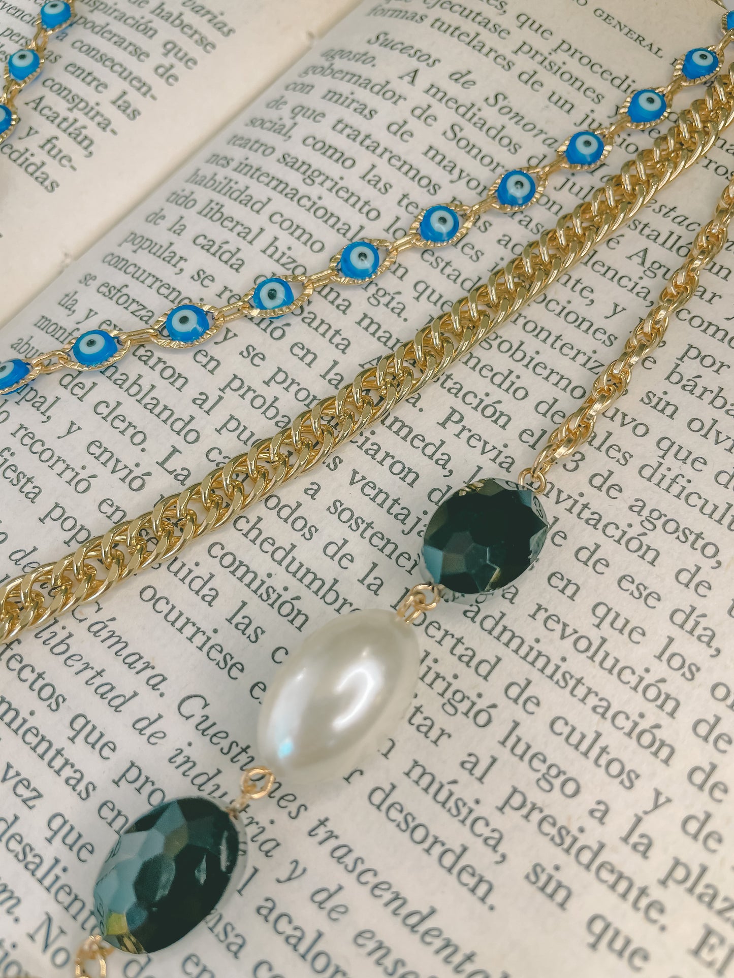 Evil Eye Gold-Plated Necklace